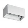 Aplica LED exterior ambientala IP54 ATOM AP D20 BIANCO 4000K