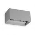 Aplica LED exterior ambientala IP54 ATOM AP D20 GRIGIO 4000K