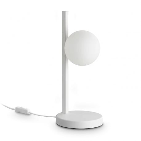 Veioze - Veioza/Lampa de masa stil minimalist BINOMIO TL1 BIANCO