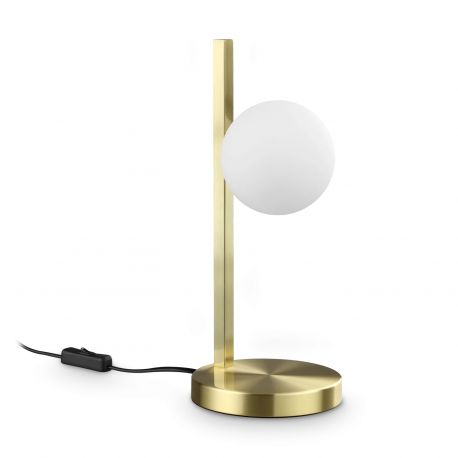 Veioze - Veioza/Lampa de masa stil minimalist BINOMIO TL1 OTTONE