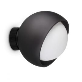 Aplice, corpuri de iluminat pentru pereti - Aplica de perete moderna BLOOM AP1 D17 NERO
