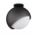 Plafoniera moderna BLOOM PL1 D30 NERO