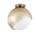 Plafoniera moderna BLOOM PL1 D30 OTTONE