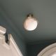 Plafoniere - Plafoniera moderna BLOOM PL1 D30 OTTONE