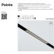 Spoturi, Proiectoare pe sina - Modul LED pentru sina magnetica Points Exility 2700K 18W 36 grade