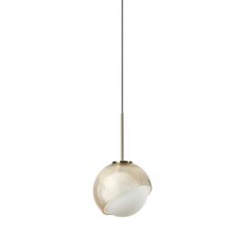 Pendule, Lustre suspendate - Pendul modern BLOOM SP1 D12 OTTONE
