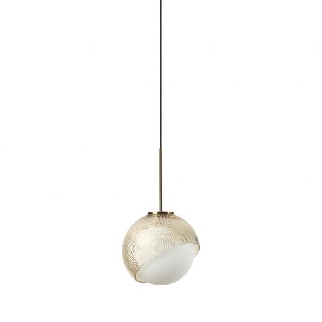 Pendule, Lustre suspendate - Pendul modern BLOOM SP1 D12 OTTONE