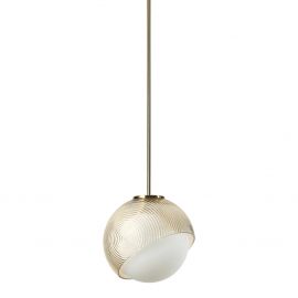 Pendule, Lustre suspendate - Pendul modern BLOOM SP1 D17 OTTONE