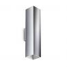 Aplica de perete ambientala LOOK AP2 SQUARE D60 H300 CROMO