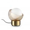 Lampa de masa moderna BLOOM TL1 SMALL OTTONE