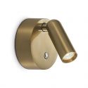Aplica cu spot LED BEAN AP ROUND RECHARGEABLE OTTONE