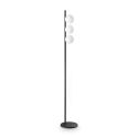Lampa de podea moderna BINOMIO PT3 NERO
