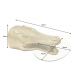 Masute Living - Masuta suspendata design WILDLIFE CROCODILE 75cm