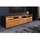 Comode - Comoda TV din lemn masiv GRAND ACACIA 180cm cu iluminat