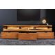 Comode - Comoda TV din lemn masiv GRAND ACACIA 180cm cu iluminat