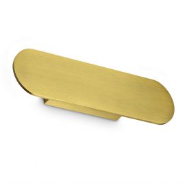 Aplice, corpuri de iluminat pentru pereti - Aplica LED ambientala ZIG ZAG AP D33 ROUND OTTONE 3000K