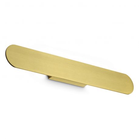 Aplice, corpuri de iluminat pentru pereti - Aplica LED ambientala ZIG ZAG AP D54 ROUND OTTONE 3000K