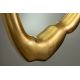 Oglinzi - Oglinda de perete decorativa AURA 90cm auriu