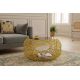 Masute Living - Masuta de cafea design modern Spin 75cm auriu