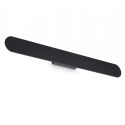 Aplica LED ambientala ZIG ZAG AP D76 ROUND NERO 3000K