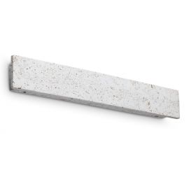 Aplice, corpuri de iluminat pentru pereti - Aplica LED ambientala ZIG ZAG AP D53 SQUARE CEMENTO 3000K
