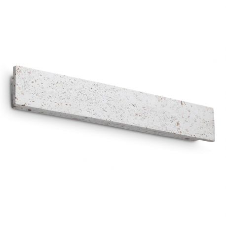 Aplice, corpuri de iluminat pentru pereti - Aplica LED ambientala ZIG ZAG AP D53 SQUARE CEMENTO 3000K
