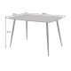 Mese dining - Masa dining APARTMENT 120cm gri beton