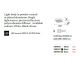 Aplice, corpuri de iluminat pentru pereti - Aplica LED ambientala TAB AP OTTONE