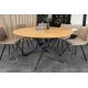 Mese dining - Masa rotunda HELIX 120cm stejar natur