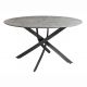 Mese dining - Masa rotunda HELIX 120cm gri beton