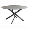 Masa rotunda HELIX 120cm gri beton