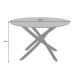 Mese dining - Masa rotunda HELIX 120cm gri beton