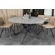 Mese dining - Masa rotunda HELIX 120cm gri beton