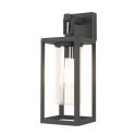 Aplica perete exterior, Protectie IP65 ALPS negru