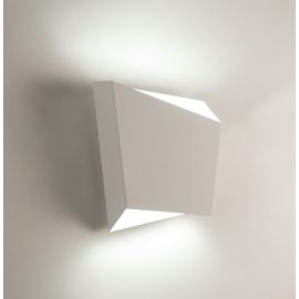 Aplica perete lumina ambientala ASIMETRIC alb
