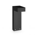 Stalp iluminat exterior IP65 SIRIO PT1 H30 NERO