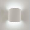 Aplica perete lumina ambientala ASIMETRIC alb