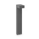 Stalpi - Stalp LED iluminat exterior IP65 SIRIO LED PT1 H60 ANTRACITE