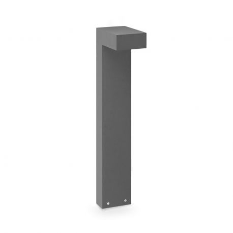 Stalpi - Stalp LED iluminat exterior IP65 SIRIO LED PT1 H60 ANTRACITE