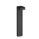 Stalpi - Stalp LED iluminat exterior IP65 SIRIO LED PT1 H60 NERO
