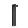 Stalp LED iluminat exterior IP65 SIRIO LED PT1 H60 NERO