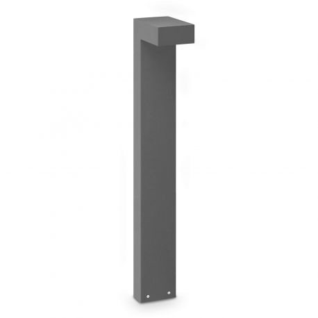 Stalpi - Stalp LED iluminat exterior IP65 SIRIO LED PT1 H80 ANTRACITE