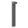 Stalp LED iluminat exterior IP65 SIRIO LED PT1 H80 ANTRACITE
