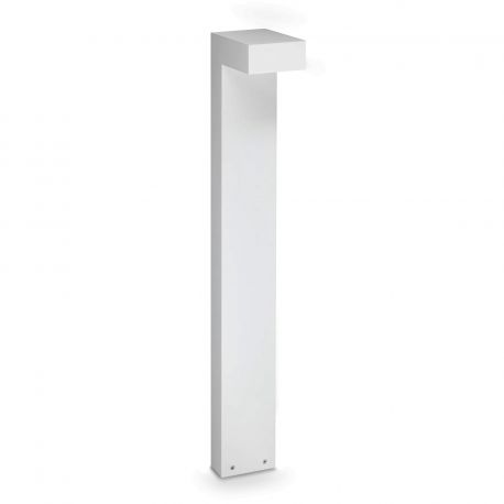 Stalpi - Stalp LED iluminat exterior IP65 SIRIO LED PT1 H80 BIANCO