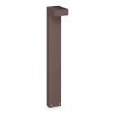 Stalp LED iluminat exterior IP65 SIRIO LED PT1 H80 COFFEE