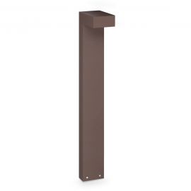Stalpi - Stalp LED iluminat exterior IP65 SIRIO LED PT1 H80 COFFEE