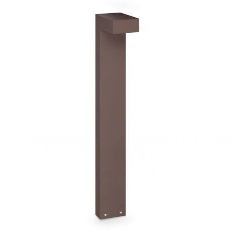 Stalpi - Stalp LED iluminat exterior IP65 SIRIO LED PT1 H80 COFFEE