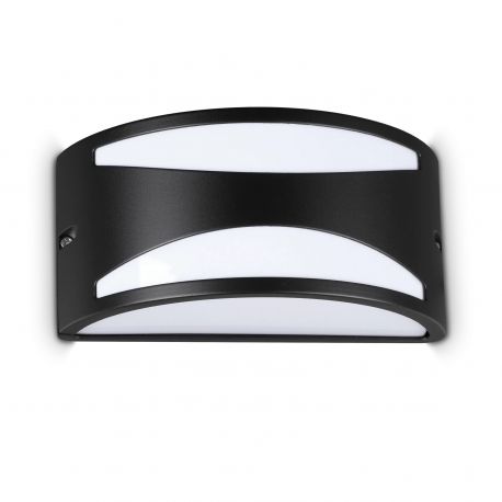Aplice - Aplica iluminat exterior IP44 REX-3 AP1 NERO