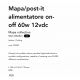 Accesorii iluminat - Driver MAPA/POST-IT ALIMENTATORE ON-OFF 60w 12vdc
