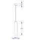 Pendule, Lustre suspendate - Pendul LED CCT BOLONIA 25cm alb